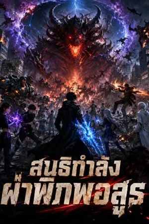 ปกนิยาย สนธิกำลังผ่าพิภพอสูร (อ่านฟรีจนจบ หลังจบจะกลับมาติดเหรียญ)