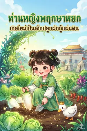 ปกนิยาย ท่านหญิงพฤกษาหยก: เกิดใหม่เป็นเด็กปลูกผักกู้แผ่นดิน