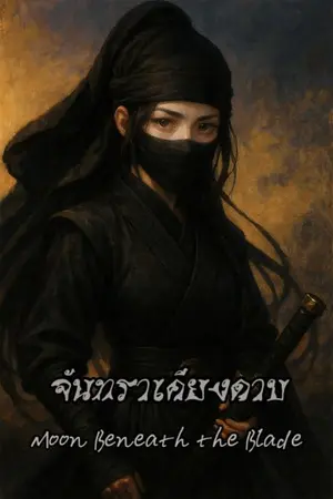 ปกนิยาย จันทราเคียงดาบ“Moon Beneath the Blade”