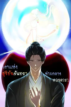 ปกนิยาย เงาแห่งสุริยันจันทราท่ามกลางดวงดารา