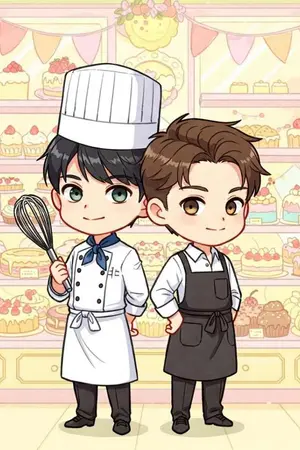ปกนิยาย รักวุ่นวาย กับ นายขนมหวาน(มีอีบุ๊คแล้วนะ)