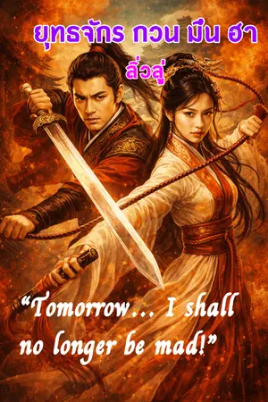 ปกนิยาย ยุทธจักรกวนมึนฮา“Tomorrow… I shall no longer be mad!” (不了情 )