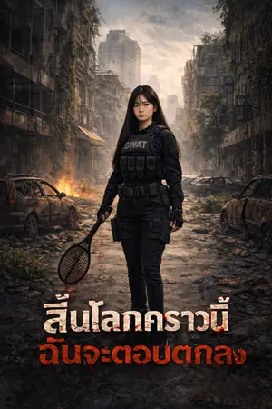 ปกนิยาย สิ้นโลกคราวนี้ฉันจะตอบตกลง