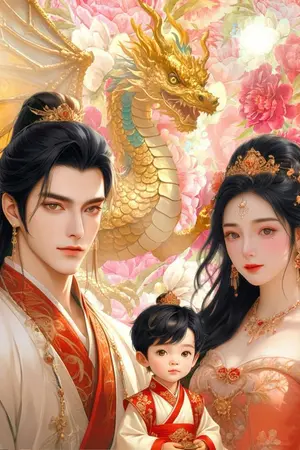 ปกนิยาย ข้าแอบให้กำเนิดทายาทสวรรค์เจ้ามังกรน้อยจอมป่วน