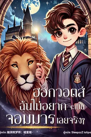 ปกนิยาย ฮอกวอตส์:ฉันไม่อยากจะเป็นจอมมารเลยจริงๆ