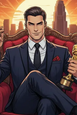 ปกนิยาย เจ้าพ่อแห่งฮอลลีวูด