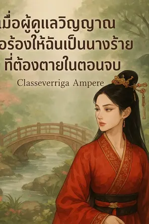 ปกนิยาย เมื่อผู้ดูแลวิญญาณขอร้องให้ฉันเป็นตัวร้ายที่ต้องตายในตอนจบ