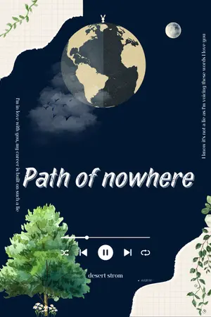 ปกนิยาย Path of nowhere < desert strom> I