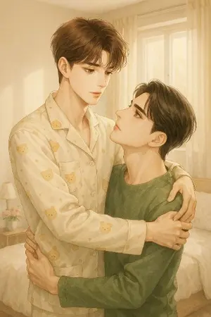 ปกนิยาย เรื่องมันมีอยู่ว่าผมไม่ใช่เมียคุณ (Mpreg)