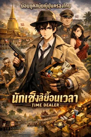 ปกนิยาย ดวงซวดจัดๆย้อนเวลามาเป็นนักเซ็งลี้ในยุคสงครามโลก