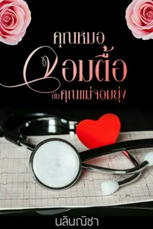 ปกนิยาย คุณหมอจอมตื้อกับคุณแม่จอมยุ่ง