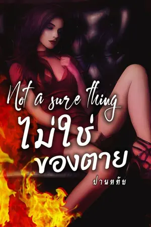 ปกนิยาย ์Not a sure thing ไม่ใช่ของตาย