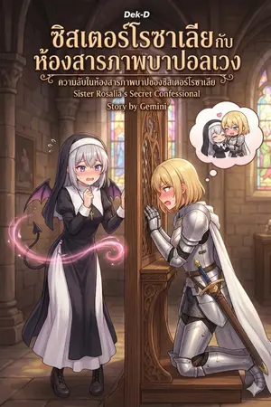 ปกนิยาย คำสารภาพรัก (บาป) ของคุณอัศวินศักดิ์สิทธิ์