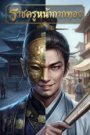 ปกนิยาย ราชครูหน้ากากทอง