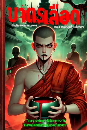 ปกนิยาย 13 เส้นทางตาย ตอนที่ 2 : บาตรเลือด