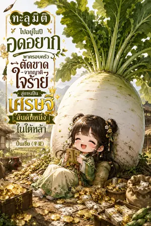 ปกนิยาย ทะลุมิติไปอยู่ในปีอดอยาก พาครอบครัวตัดขาดจากญาติใจร้าย สู่การเป็นเศรษฐีอันดับหนึ่งในใต้หล้า