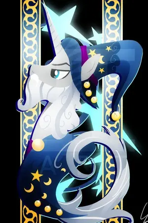 ปกนิยาย fic my little pony การมาของตำนาน