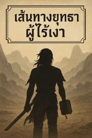 ปกนิยาย “เส้นทางยุทธาผู้ไร้เงา”