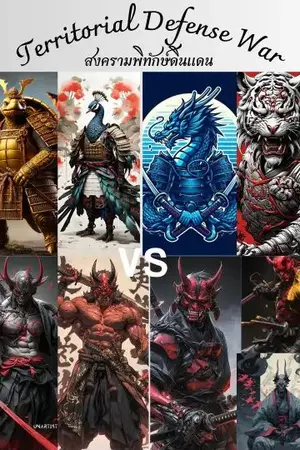 ปกนิยาย Territorial Defense War สงครามพิทักษ์ดินแดน