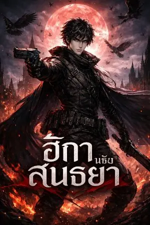 ปกนิยาย อีกาสนธยา