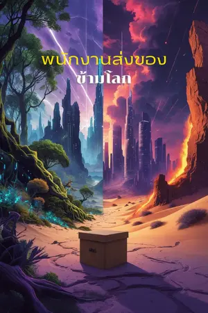 ปกนิยาย พนักงานส่งของ(ข้ามโลก)