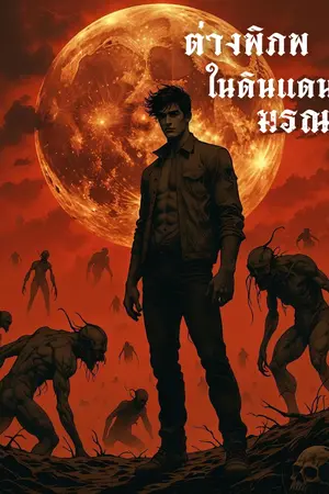 ปกนิยาย ต่างพิภพในดินแดนมรณะ