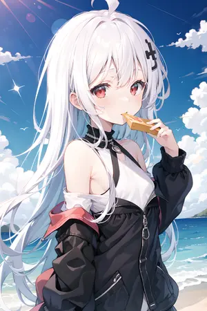 ปกนิยาย 『 Alchimeira 』 แค่เล่นเกมธรรมดาๆแต่ไหงกลายเป็นหญิงไปล่ะ?