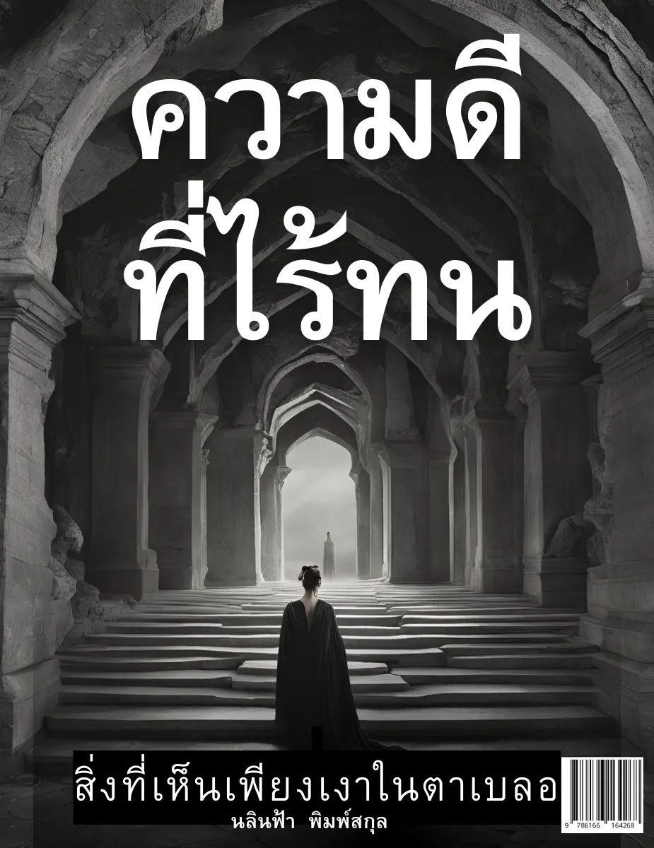 ปกนิยาย ความดีที่ไร้ทน: สิ่งที่เห็นเพียงเงาในตาเบลอ