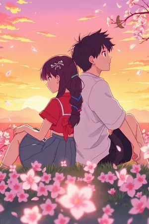 ปกนิยาย ดอกซากุระของเธอ