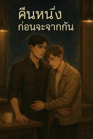 ปกนิยาย คืนหนึ่งก่อนจะจากกัน