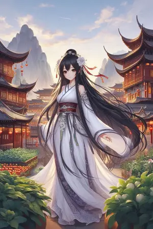 ปกนิยาย [อ่านฟรี] ทะลุมิติมาเป็นองค์หญิงเจ็ดผู้ถูกเนรเทศ พร้อมระบบปลุกผักสร้างเมืองสุดโกง