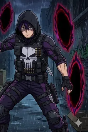 ปกนิยาย my hero the punisher