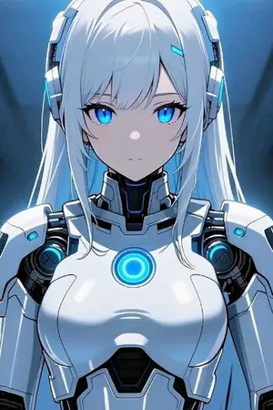 ปกนิยาย หุ่นยนต์เมดทะลุมิติไปพบรัก