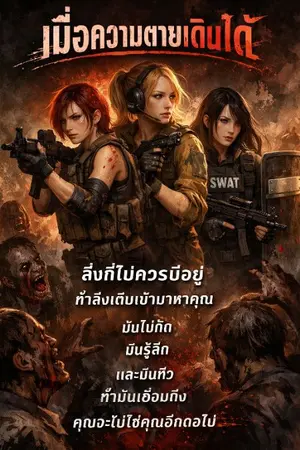 ปกนิยาย เมื่อความตาย " เดินได้ "