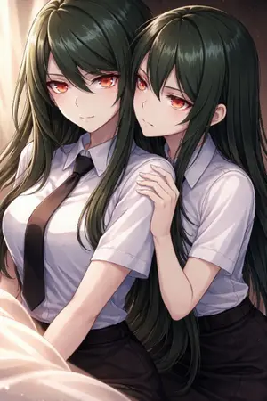 ปกนิยาย ​"หน้าเหมือนกันแล้วไง? ในเมื่อหัวใจฉันไม่ได้เต้นเพื่อเป็นพี่น้อง"