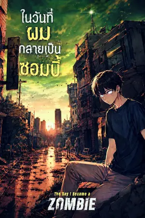 ปกนิยาย ในวันที่ผมกลายเป็นซอมบี้ The day i became a ZOMBIES