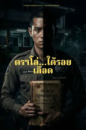 ปกนิยาย ตราโล่...ใต้รอยเลือด
