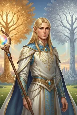 ปกนิยาย The Lay of Amandil : The Weaver of Stars บทเพลงแห่งแสงเหนือกาลเวลา