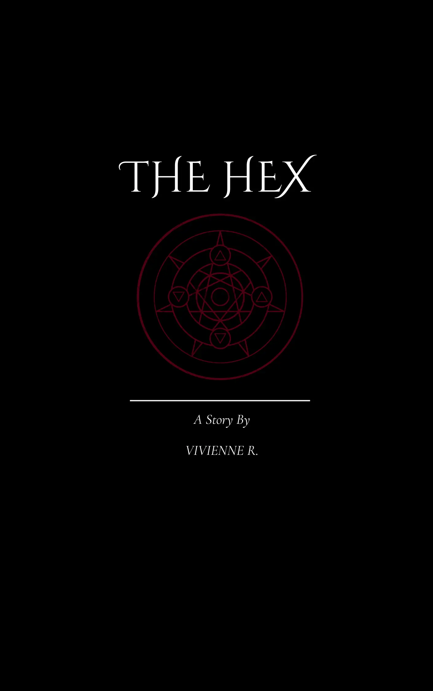 ปกนิยาย THE HEX