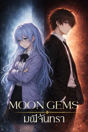 ปกนิยาย มณีจันทรา (Moon Gems)
