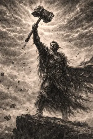 ปกนิยาย ราชันย์ค้อนทมิฬ: หนึ่งทุบสยบหมื่นนภา