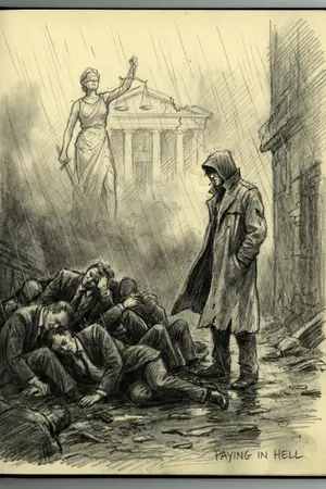 ปกนิยาย รอยเลือดกลางป่าคอนกรีต: ปฏิบัติการล้างบางนรก