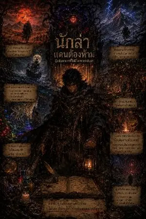 ปกนิยาย นักล่าแดนต้องห้าม