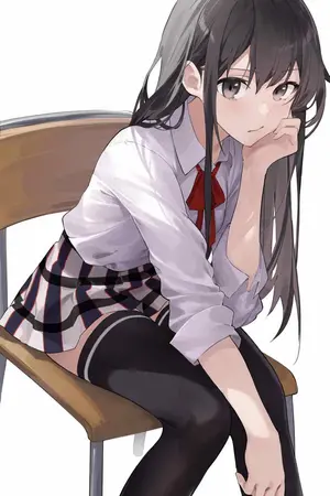 ปกนิยาย ฉันอามามิยะ เร็น ในอนิเมะประจำวัน