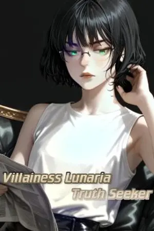 ปกนิยาย นางร้ายลูนาเรีย ผู้แสวงหาความจริง