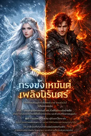 ปกนิยาย กรงขังเหมันต์ เพลิงนิรันดร์