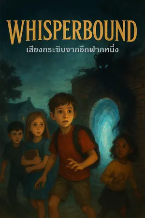 ปกนิยาย Whisperbound เสียงกระซิบจากอีกฟากหนึ่ง