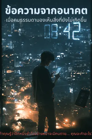 ปกนิยาย ข้อความจากอนาคต