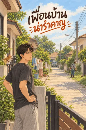 ปกนิยาย เพื่อนบ้านน่ารำคาญ