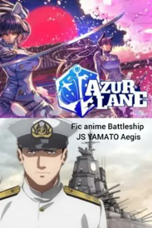 ปกนิยาย Fic anime Battleship JS YAMATO Aegis ตะลุยโลก azur lane